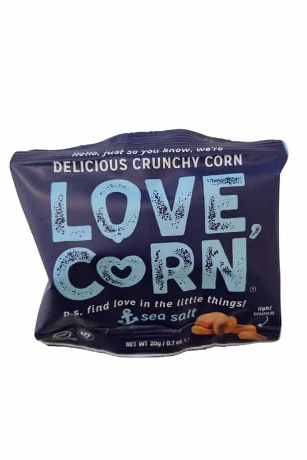 Love Corn Sea Salt Bar Snack