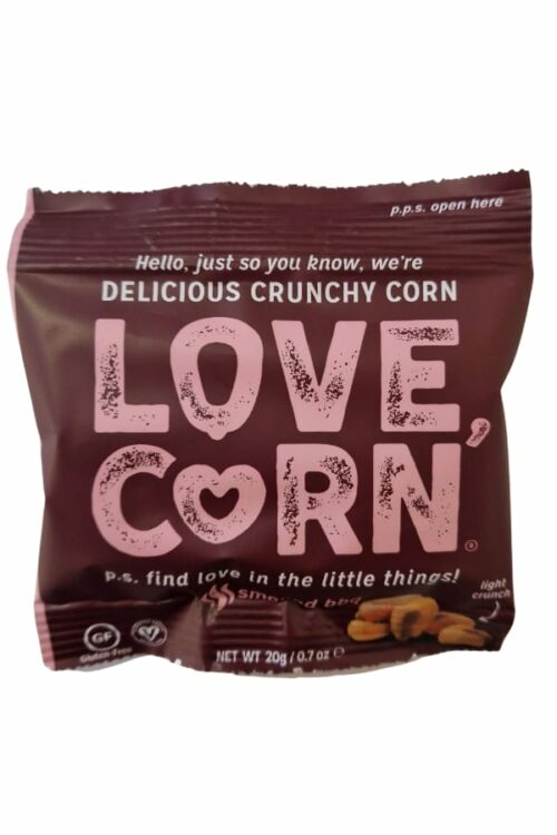 Love Corn Smoked BBQ bar snack