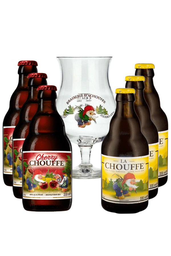 View Chouffe Mixed Beer Case Plus FREE Glass information