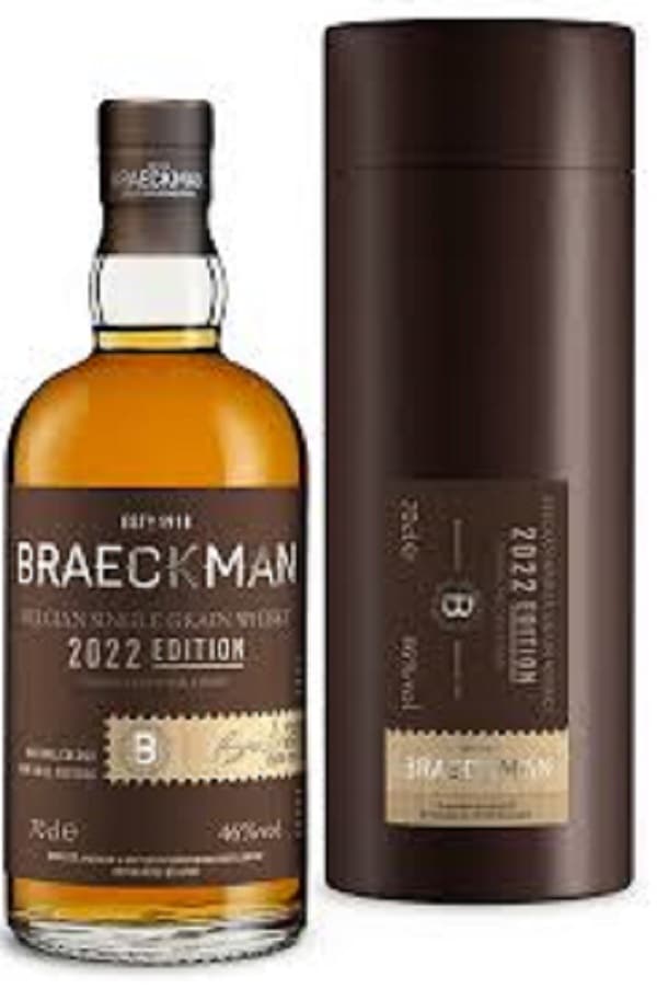 Braeckman Belgian Single Grain Whisky 2022