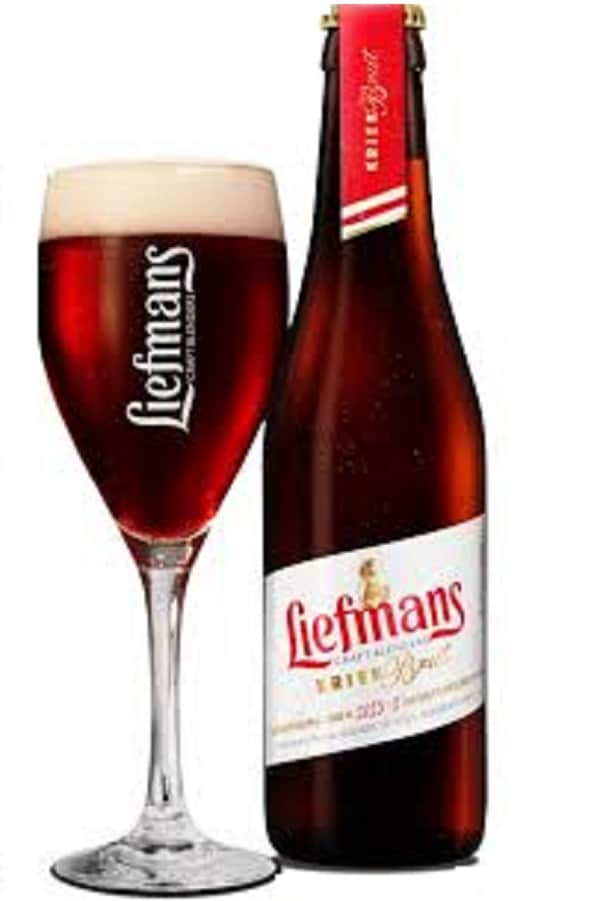 Liefmans Kriek Brut and Glass