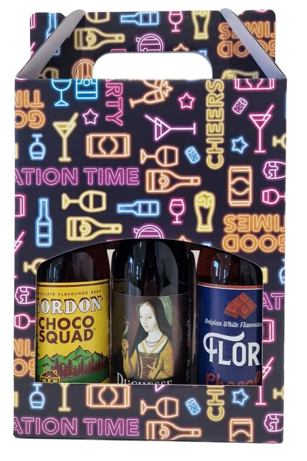 Belgian Choc Beer Bottle Gift Box