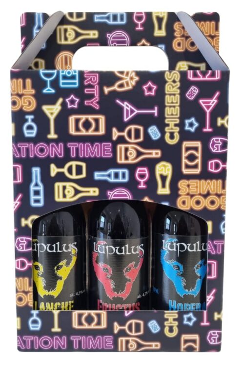 Lupulus Beer Bottle Gift Box