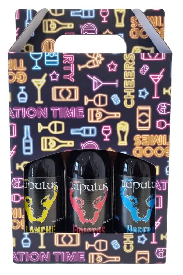 Lupulus Beer Bottle Gift Box