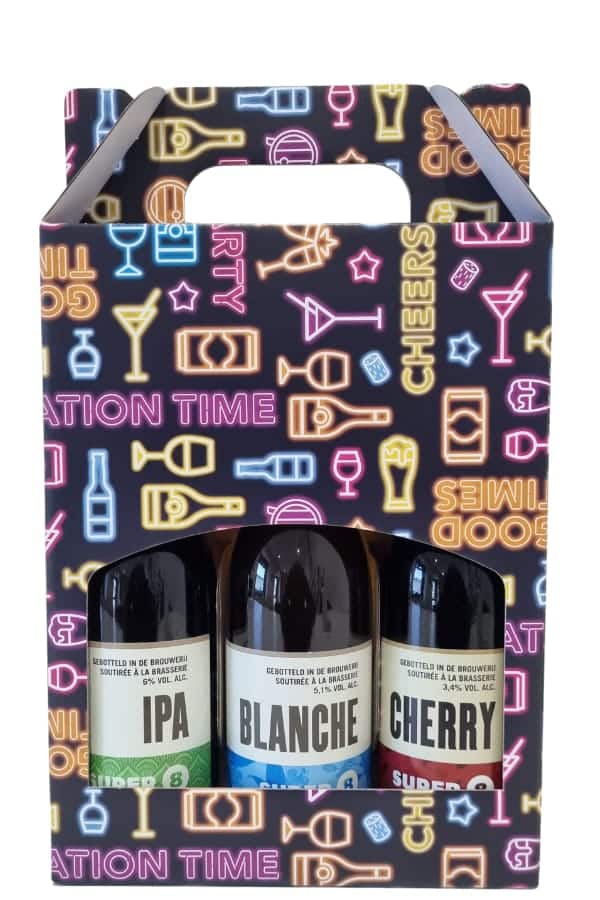 Super 8 Beer Bottle Gift Box