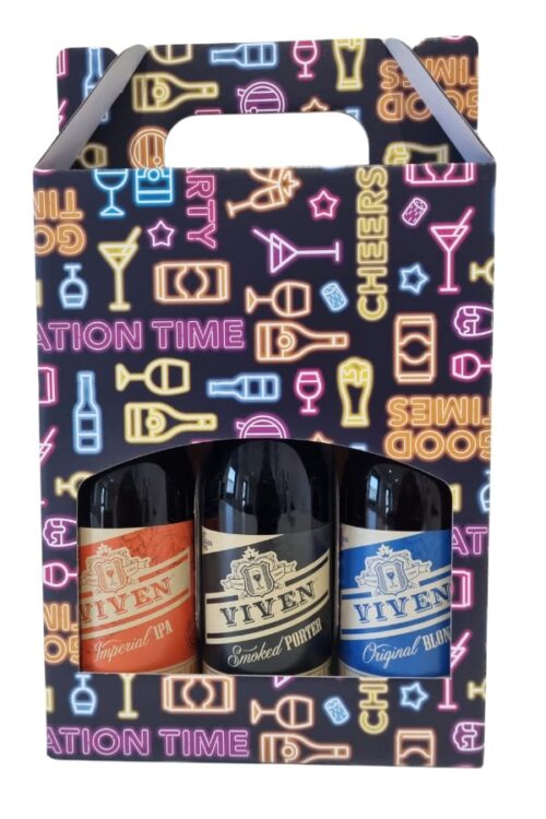 Viven Beer Bottle Gift Box