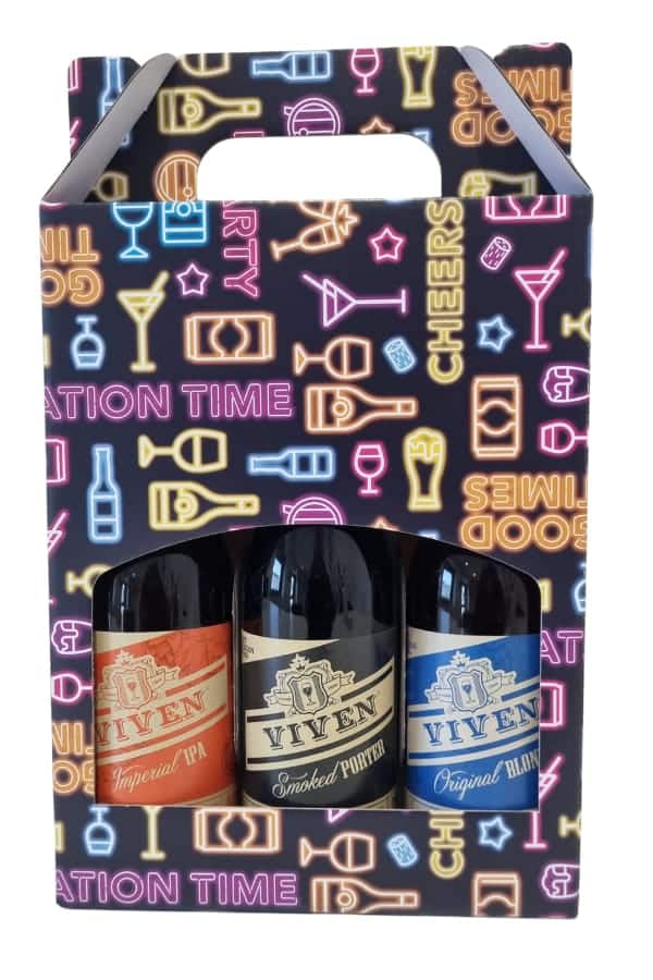 Viven Beer Bottle Gift Box