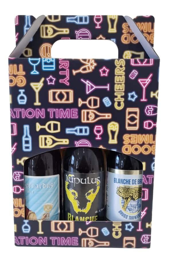 Wheat Beer Bottle Gift Box