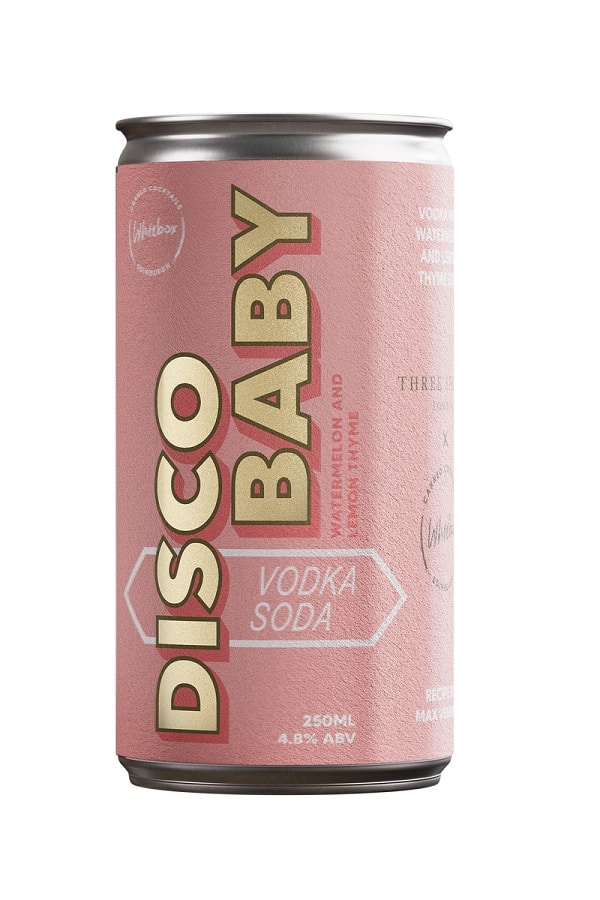 Whitebox Disco Baby Vodka Soda Can