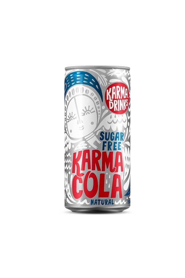 Karma Cola Sugar Free Can (pack of 24) 27 Karma Cola Sugar Free Can (pack of 24)
