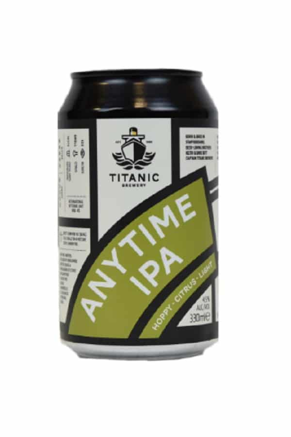 Titanic Anytime IPA Can (pack of 12) 27 Titanic Anytime IPA Can (pack of 12)