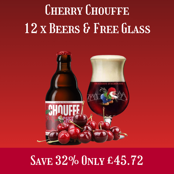Cherry Chouffe Belgian beer