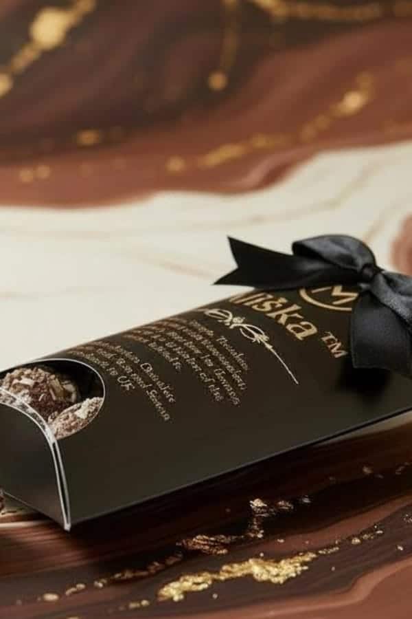 Black and White Cherry Chocolate Truffles - 8 in a Pouch