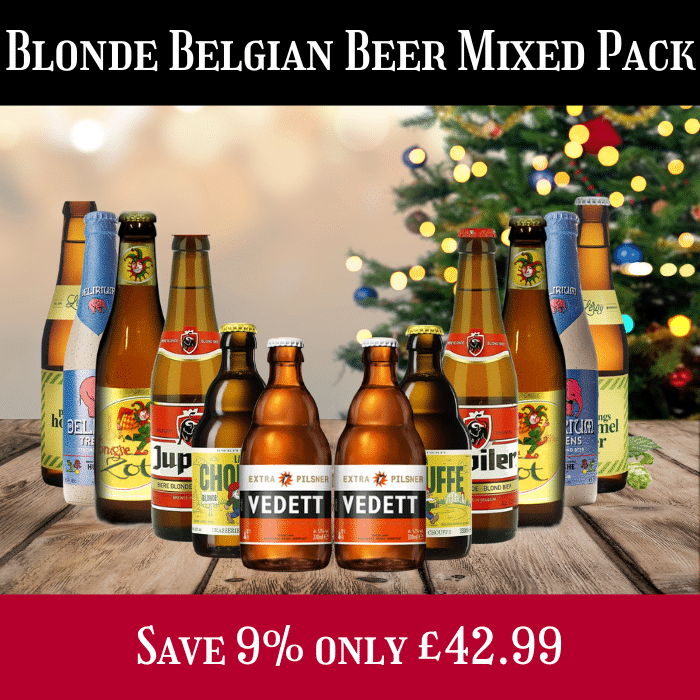 Blonde Belgian beer