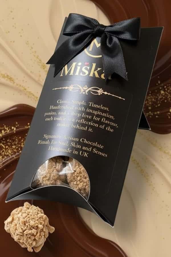 Caramel Krunch Belgian Chocolate Truffles - 8 in a pouch