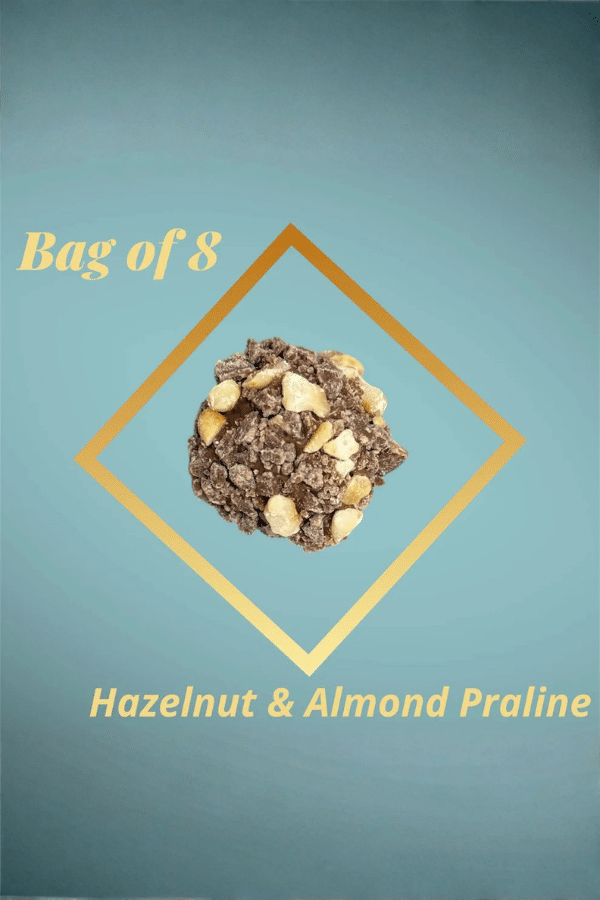 Hazelnut and Almond Praline Chocolate Truffles