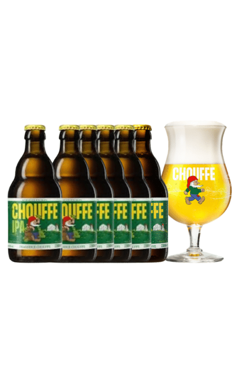 Chouffe IPA and Glass