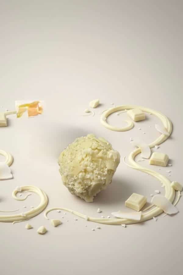 White Coconut Dream Belgian Chocolate Truffles