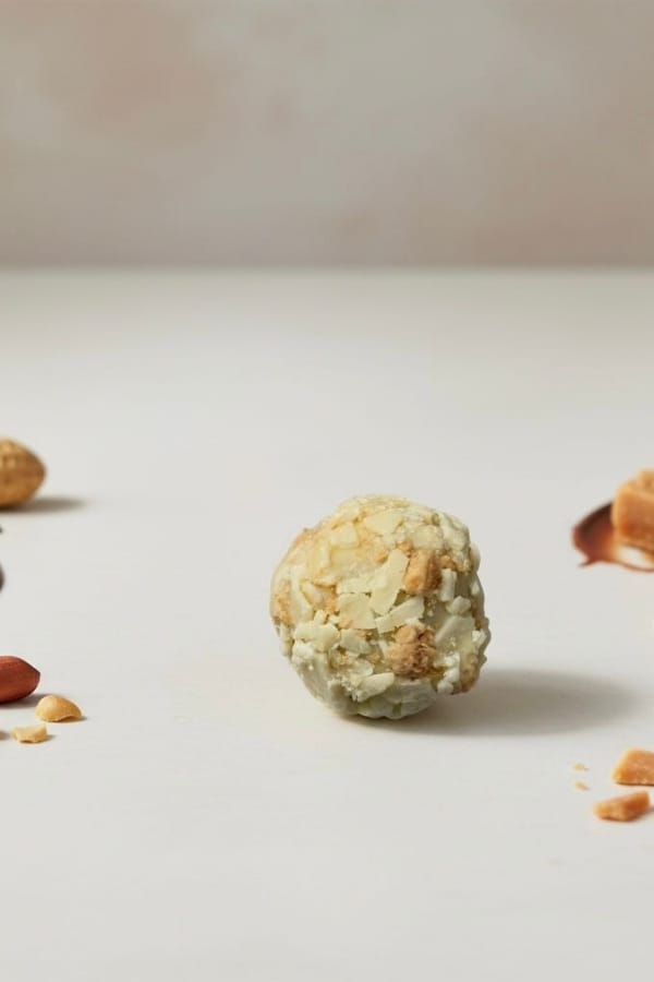 Peanut Butter Silk Belgian Chocolate Truffles