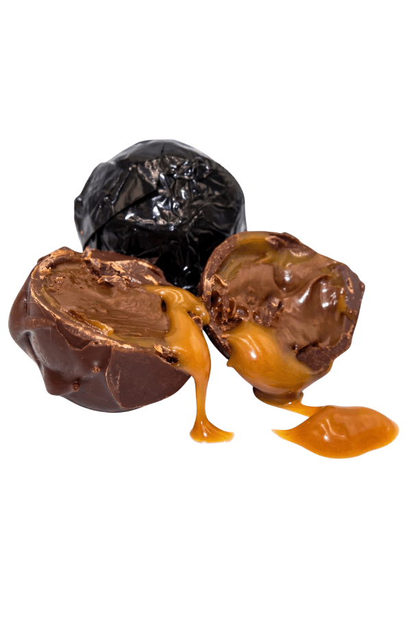 Salted Caramel Noir Belgian Chocolate Truffles