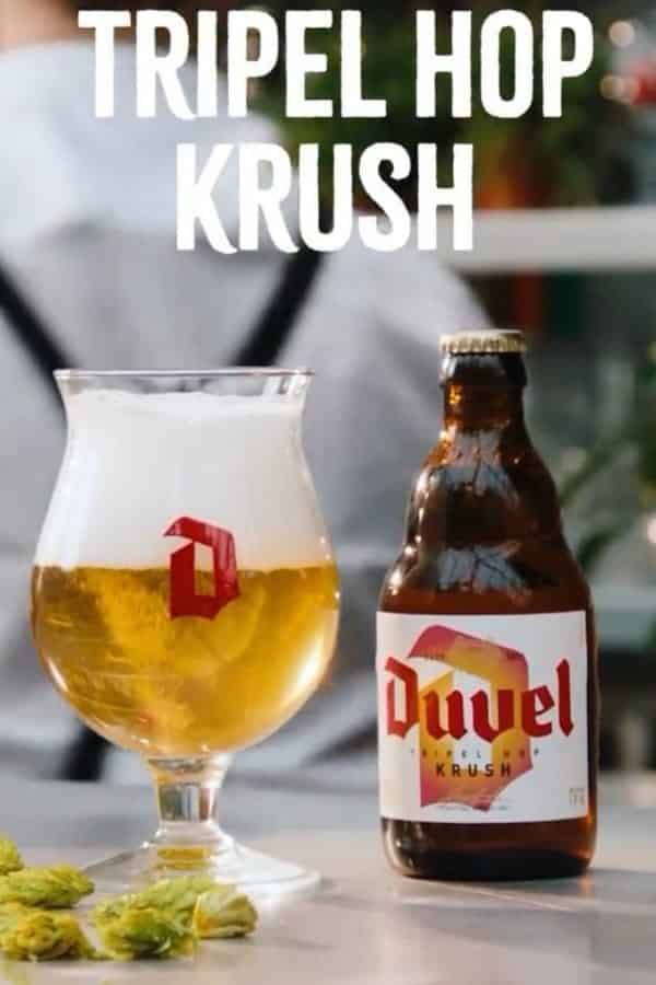 Duvel Tripel Hop Krush & Glass