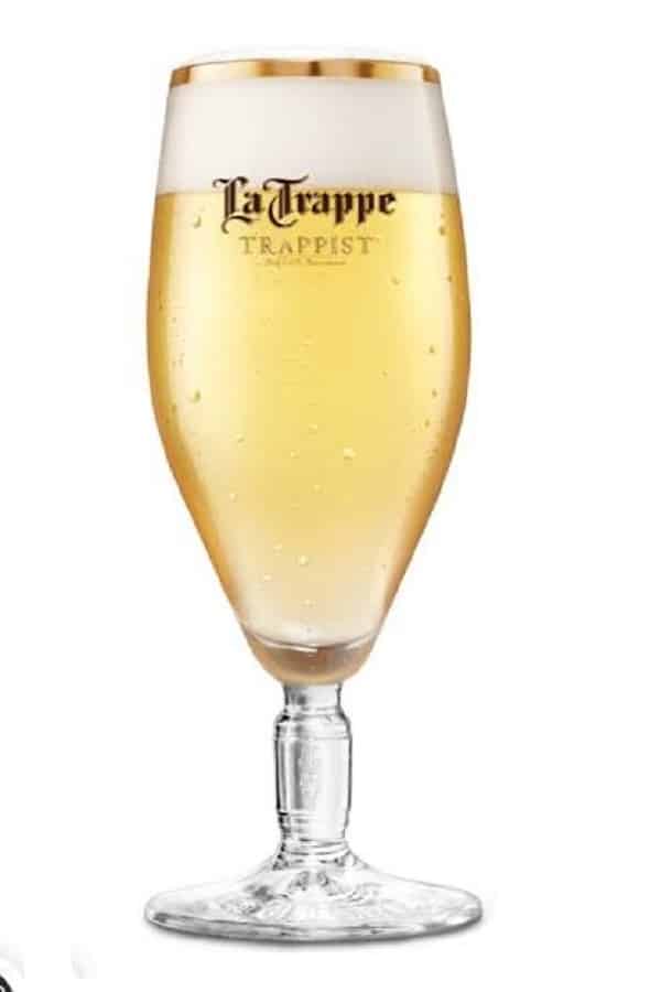 La Trappe Witte Beer Glass