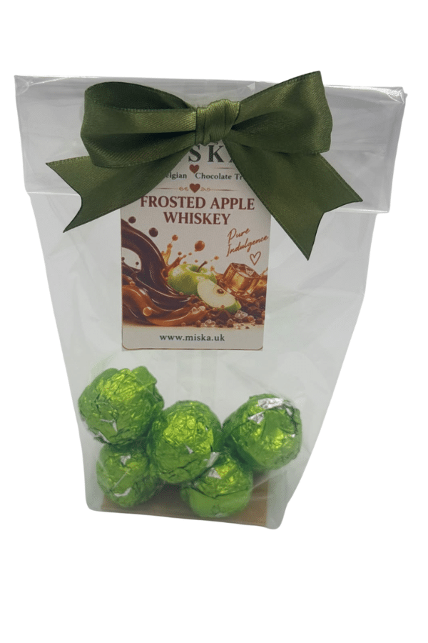 Frosted Apple Whiskey Truffles